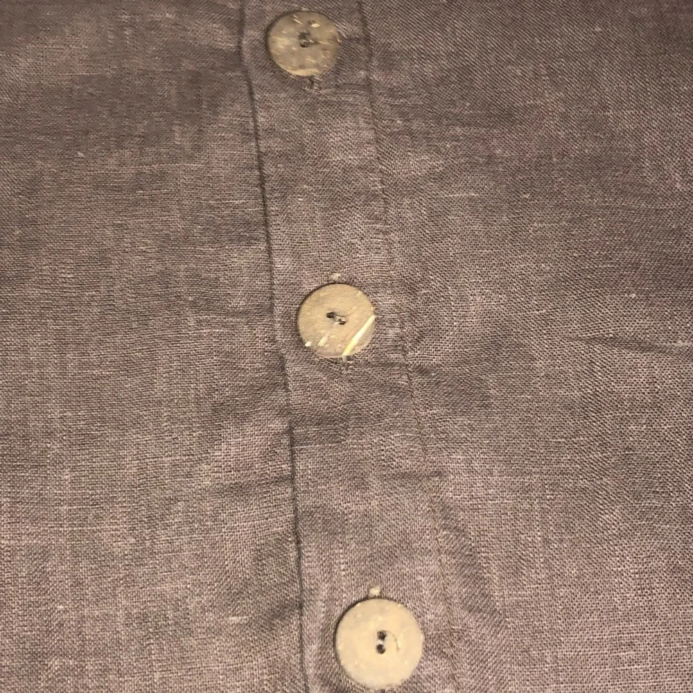 West Elm Linen Beaded Accent Pillow Cover, pre-owned, pet/smoke free home